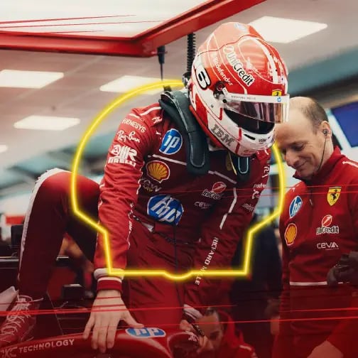 Miembro del equipo del equipo Shell-Ferrari